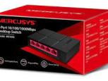 RED SWITCH 5 PUERTOS 10/100/1000   MS105G  MERCUSYS