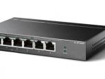 RED SWITCH 6  PUERTOS 10/100 TL-SF1006P (4 POE) TP LINK